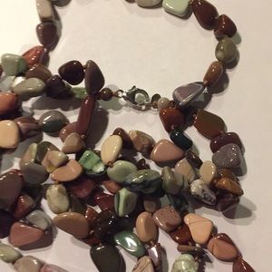 3 Strand Multicolored Necklace